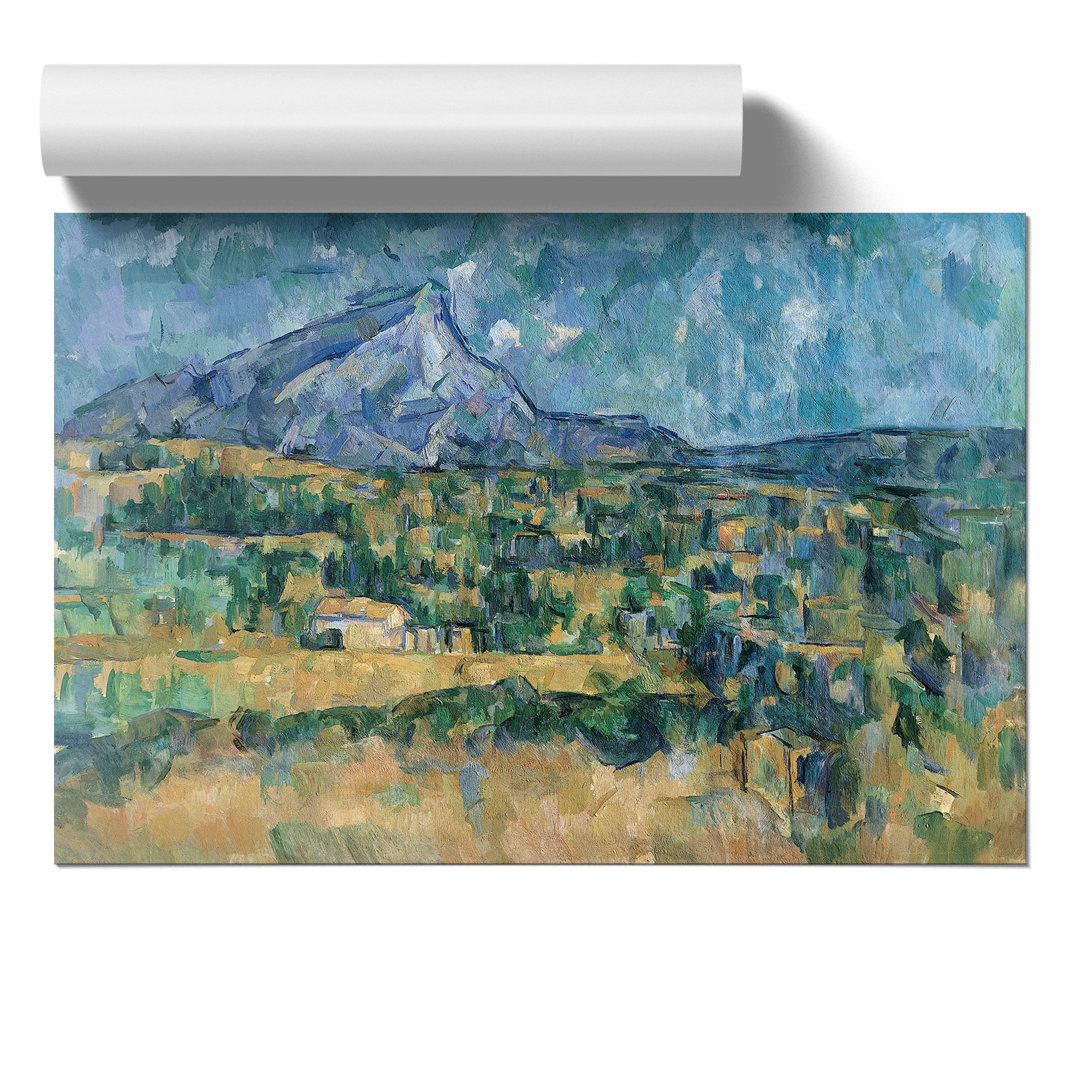 Mont Sainte Victoire by Paul Cezanne - Frameless Print