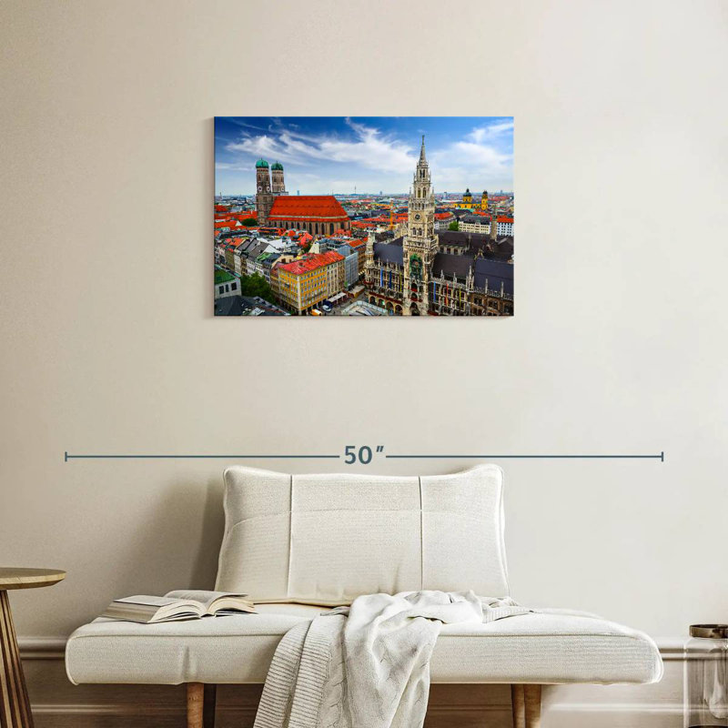 Rorry Munich Cityscape, 20" H x 30" W