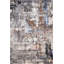 Tapis à motif abstrait gris / bleu / brun Heiman Collection-58464678