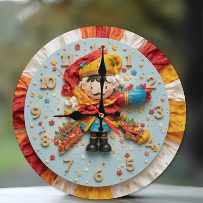Nutcracker-Clock