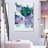 Harnek Abstract Water Lilies-108535929