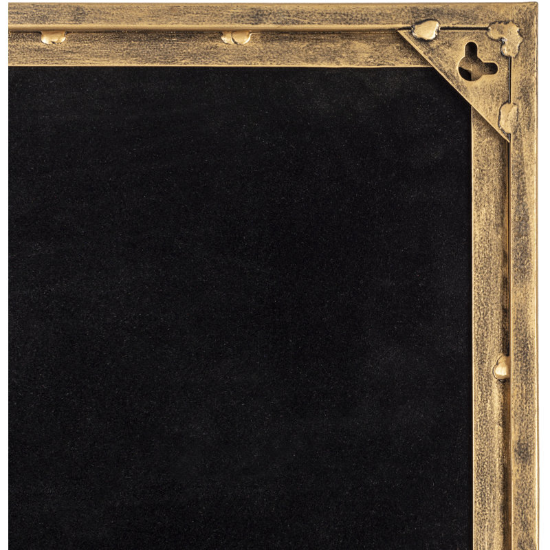 Shamar 72" Rectangle Metal Wall Mirror