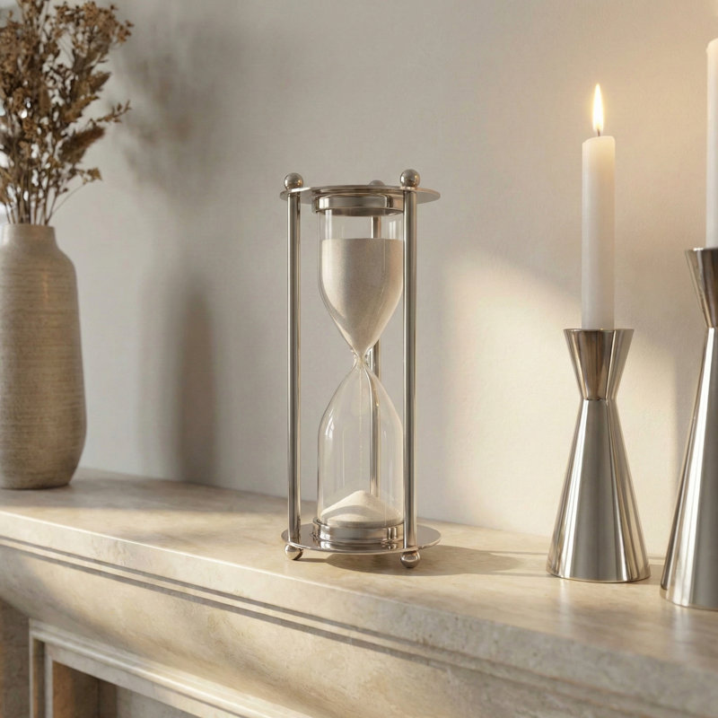 11" Gatlin Metal Hourglass
