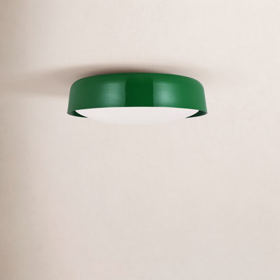 Beatrice Rosetta Draper Glass Flush Mount