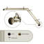 Ensemble de tringle à rideaux double et quincaillerie pour fenêtre d’angle Rubalcava-690557631-690557627