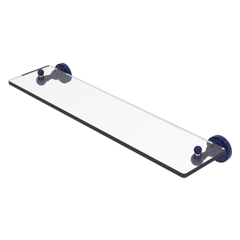 Tablette flottante Dottingham, Bleu méditerranéen
