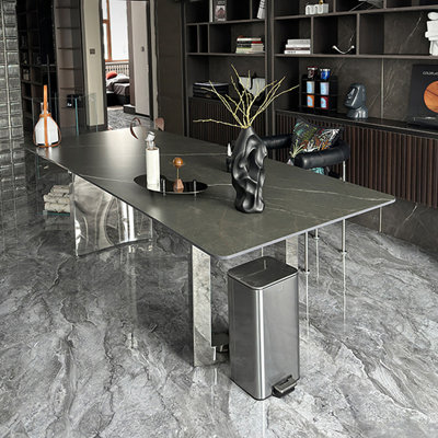 Taleke Rock table stainless steel modern simplicity