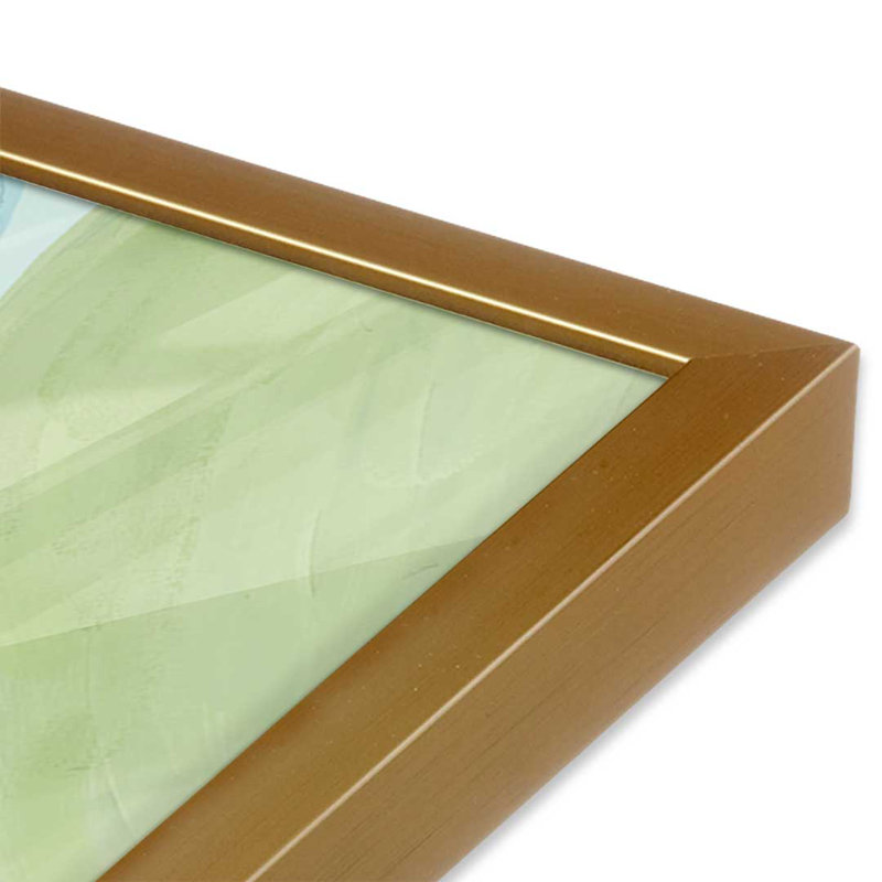 «Fruit Salad Collection Pears» par Garima Dhawan, reproduction d'art sur toile, 16" H x 12" W, Gold