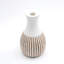 Vase | Vase décoratif en bois blanc | Élégante décoration intérieure | 8 x 15 po -1150951931