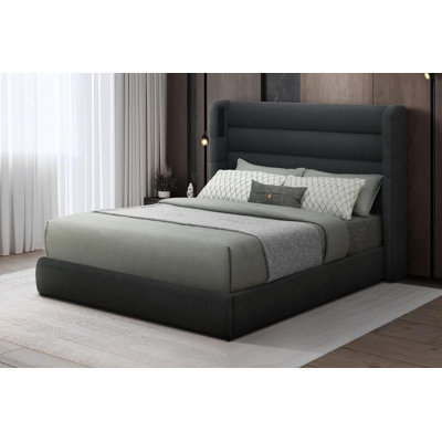 Hero Black Platform Bed