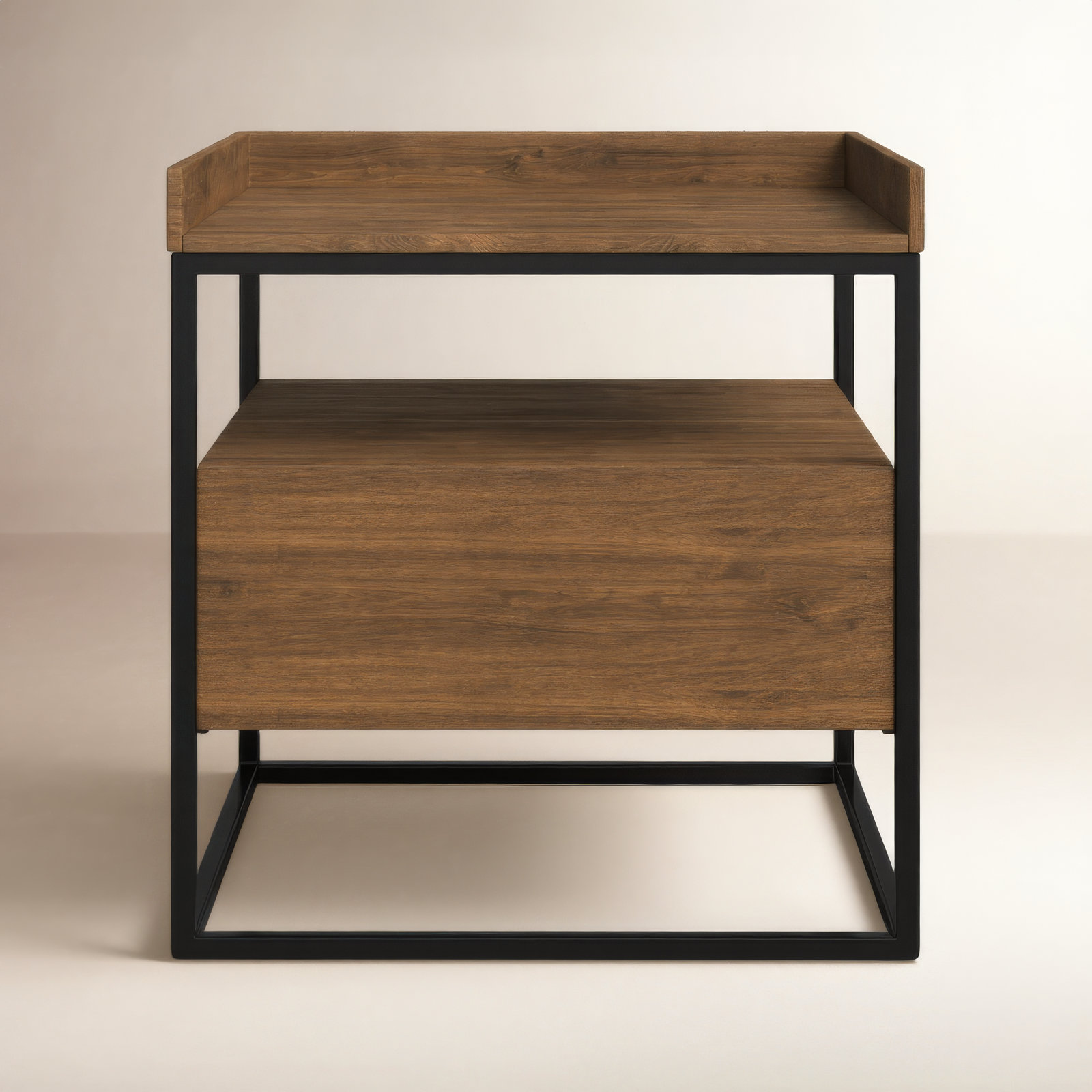 Berrien 23" Acacia End Table