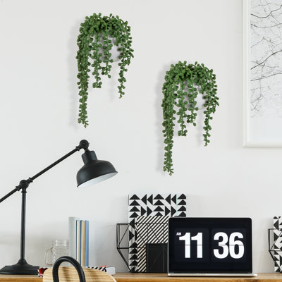 25cm Faux Plant in Ceramic Pot