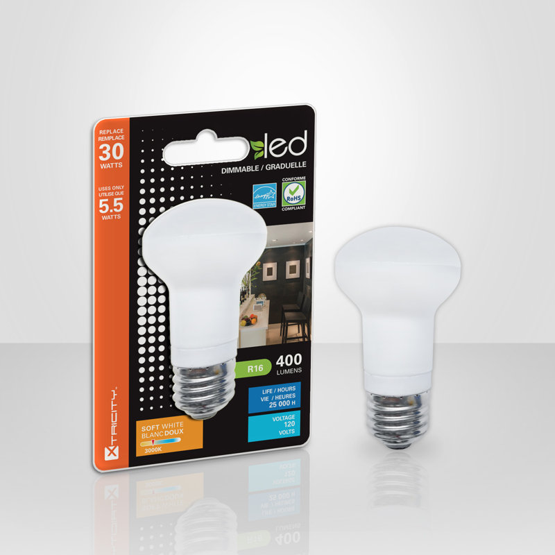 5.5W E26 Dimmable LED Floodlight Light Bulb