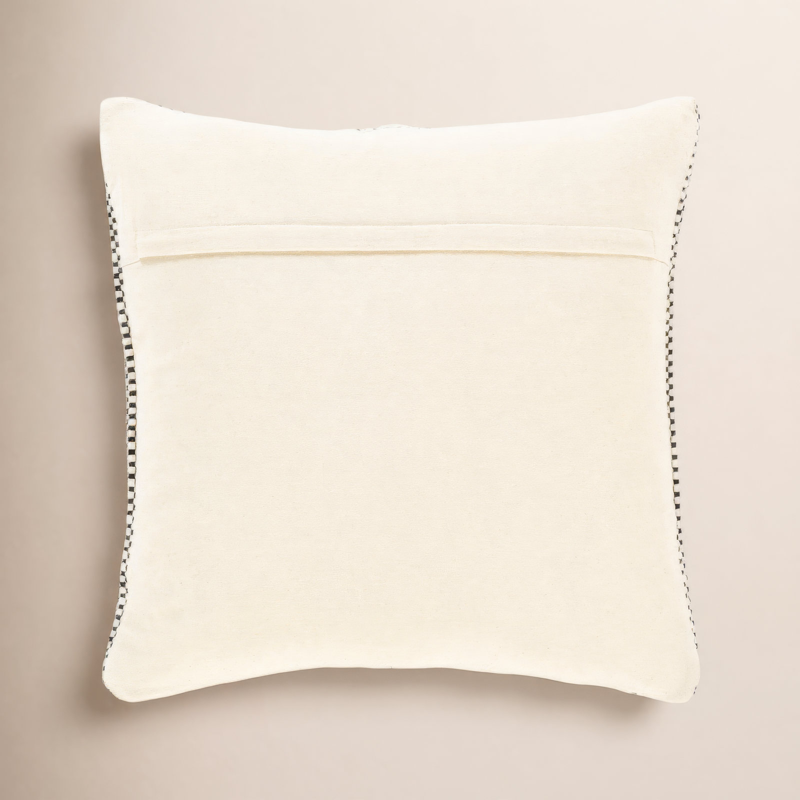 Sefarina Striped Cotton Throw Pillow, 22" H x 22" W, Polyester/Polyfill
