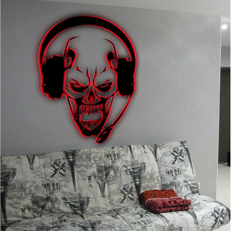 Entertainment Wall Decal, 46" H x 59" W