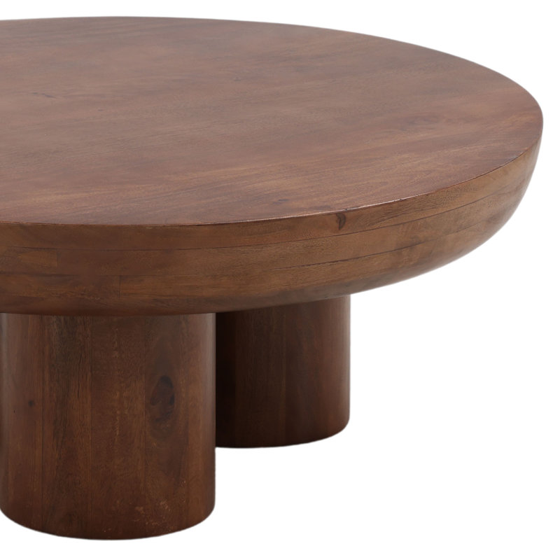 Bruce Solid Wood Single Coffee Table