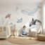 Décoration murale aquarelle sous-marine marine-1221063775-1221063774