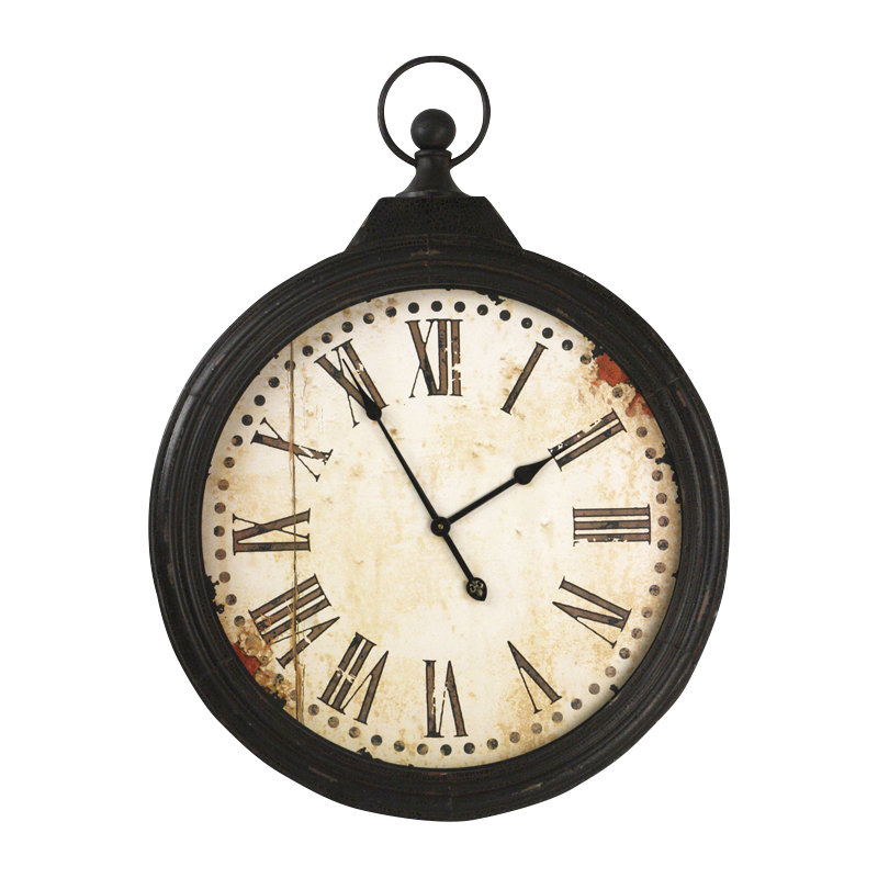 Metal Analog Wall Clock