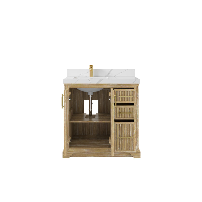 Ensemble de meuble-lavabo simple 36 po Berndina