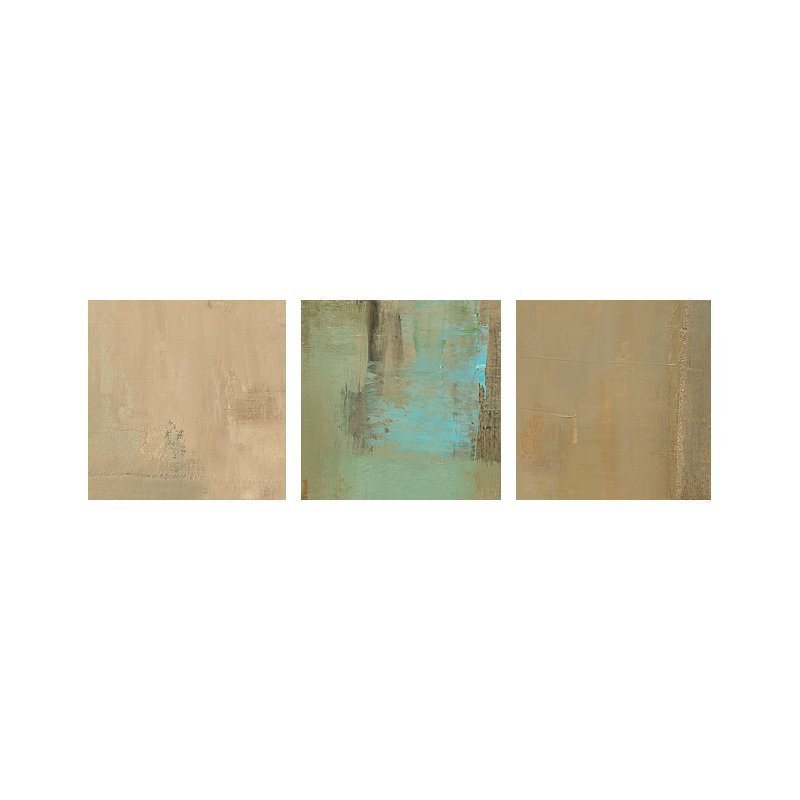 «Péninsule» par Fronton, reproduction d'art, H 24 po x l 32 po x P 1 po, Cadre noir