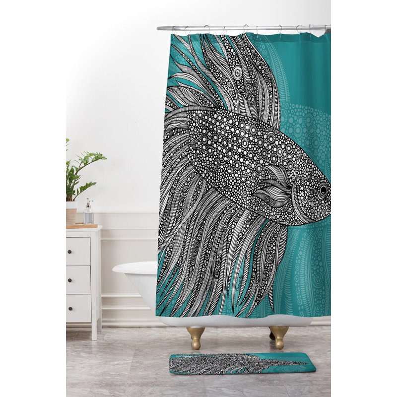 Tapis pour salle de bain beta fish