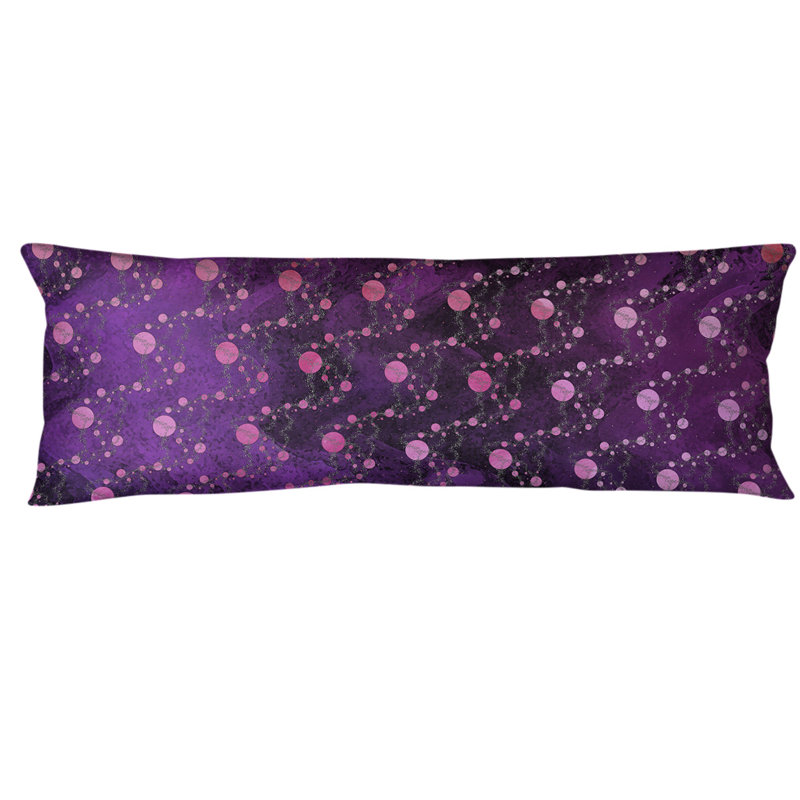 Polyester Pillow, Purple/Pink