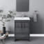 Ensemble de meuble-lavabo simple 24 po Sallisaw-718216127