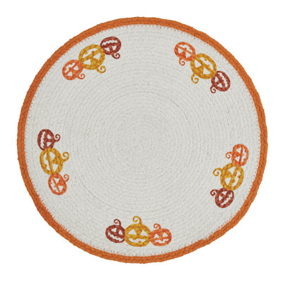 Country Halloween Round 1 Piece Trivet