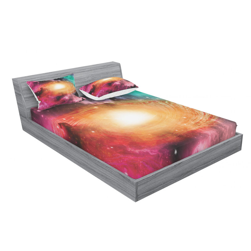 Microfiber Sheet Set, Queen Sheet Set + Fitted Sheet + 2 Pillowcases