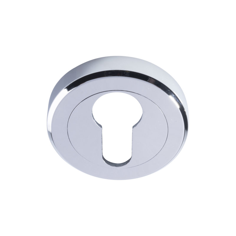 Serozzetta Rose / Rosette, Polished Chrome