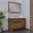Feike 48'' Single Bathroom Vanity with Solid Surface Top-269746354