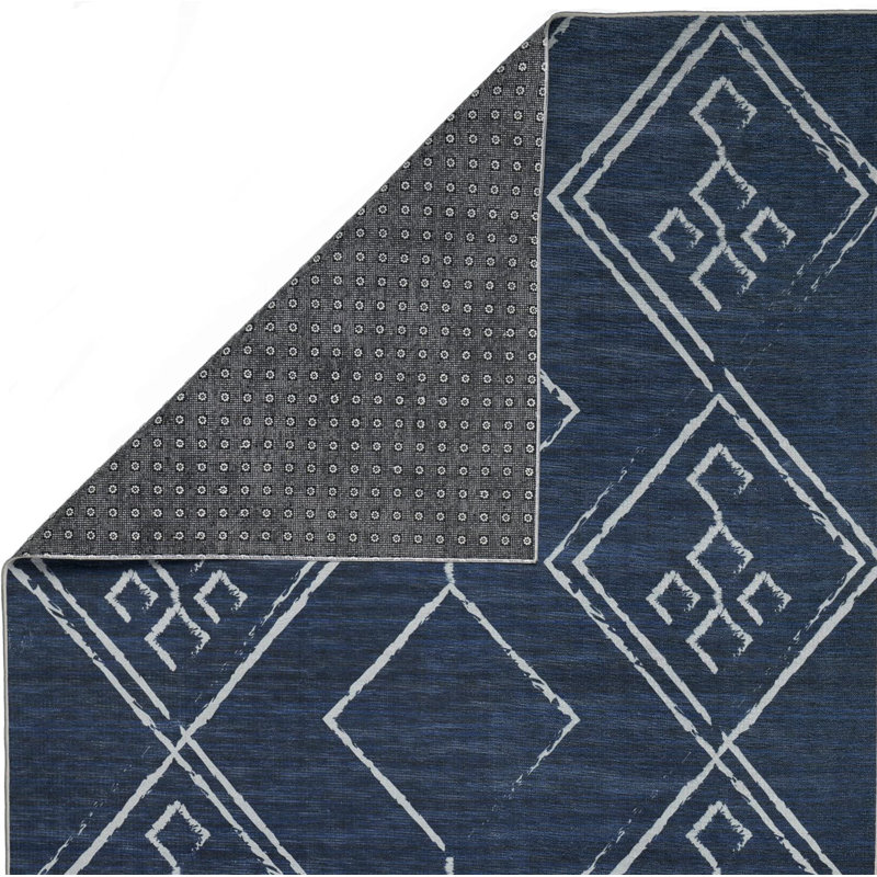 Kendral Washable Geometric Indoor Rug, Rectangle 8' x 10'