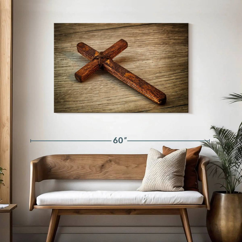 Adella Old Rugged Cross, 30" H x 45" W