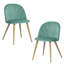 Aveline 45cm H Velvet Upholstered Side Chair-1074776324