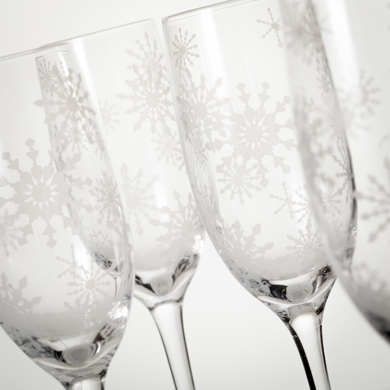 Garavani 4 - Piece 8oz. Glass Flute Stemware Set