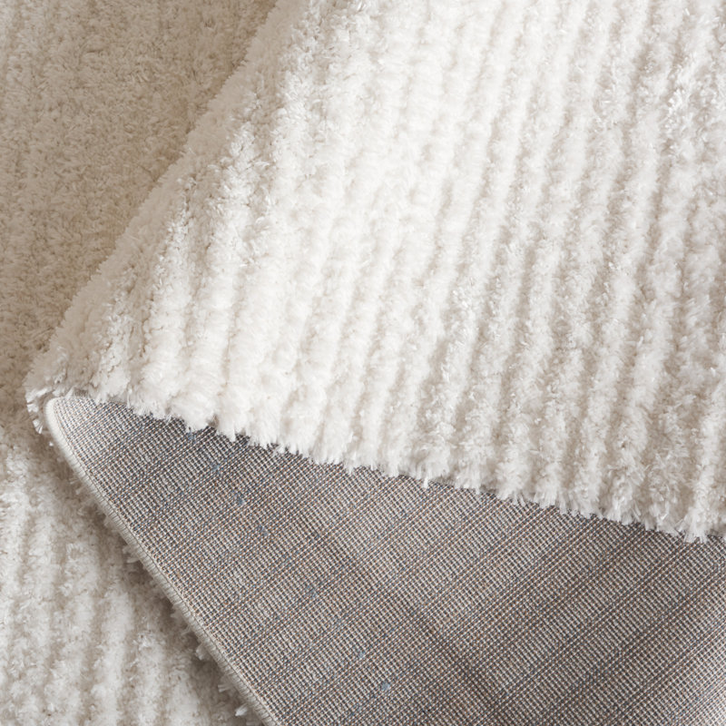 Immanuel Penelope Shag Performance Solid Color Rug, Rectangle 8' x 10'