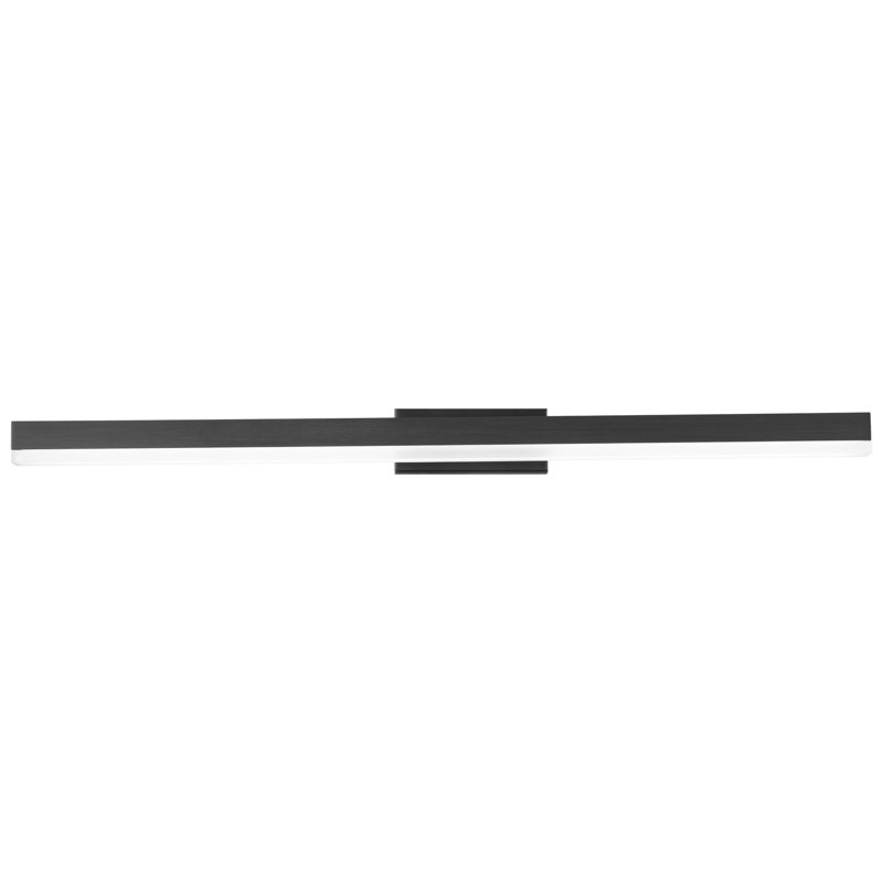1 - Light LED Bath Bar, Black
