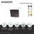 Kingston Brass Shower Scape 9-5/8-Inch Square Rainfall ABS Shower Head-52973338