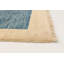 Tapis de surface en laine 9 pi x 12 pi 2 po one-of-kind noué la crème Ziegler