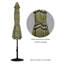 Keshea 108'' Tilt Market Umbrella