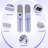 2-in-1 Split Multifunctional Pilates Board Set with Smart Timer, Detachable combinable Design for 2-Person Use