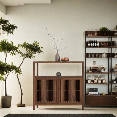 Zen new Chinese Accent Cabinet