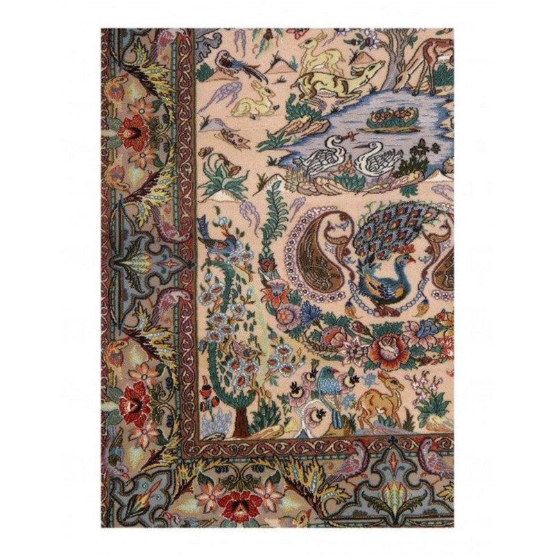 Mialyn Oriental Area Rug in Blue
