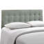 Tête de lit rembourrée en tissu Emily de Modway-122135063-122135064