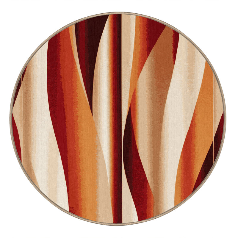 Vast Cascade Rug, Round 7'