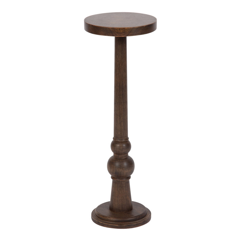 Anike Solid Wood End Table, Brown