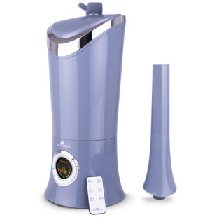 Air Innovations 1.7 Gallons Cool Mist Ultrasonic Tabletop Humidifier with Adjustable Humidistat for 600 Cubic Feet