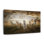 Dramatic White Horses Canvas Print