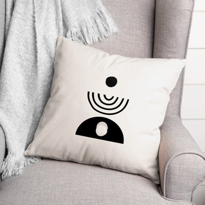  Housse et insert de coussin carré Mod Shapes Stack