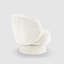 Saboor 78Cm Wide Swivel Barrel Chair-1043653805